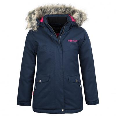 Trollkids - Girl's Oslo Coat XT - Mantel Gr 92 blau