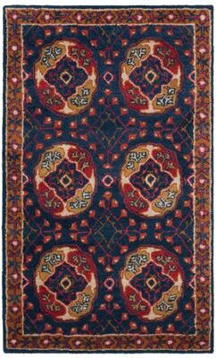 SAFAVIEH Handmade Heritage Star Traditional Oriental Wool Rug