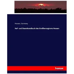 Hof- und Staatshandbuch des Grossherzogtums Hessen, Fachbücher von Hessen Germany