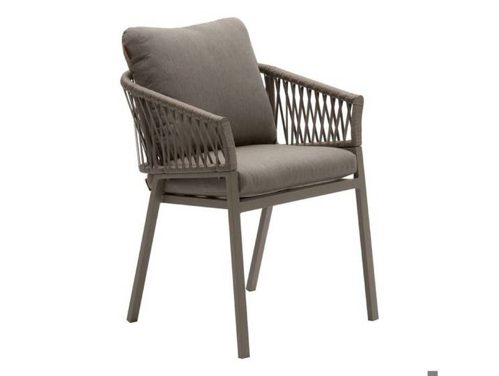 Lot de 2 fauteuils de jardin Oriengo café - Hespéride