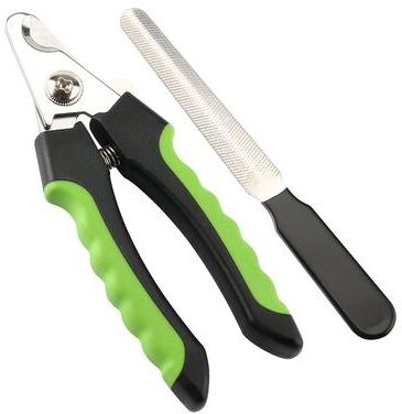 Happy Pet Pantry Professional Stainless Steel Pet Nail Clipper For Dogs & Cats green
