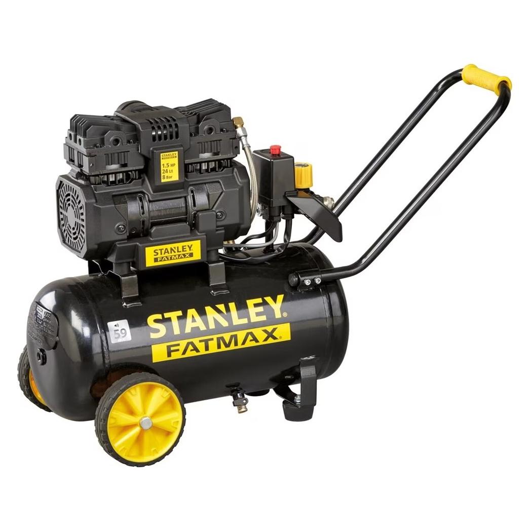 Stanley SPRĘŻARKA BEZOLEJ.24L/1,5KM/8BR 160l/min. WYCISZONA (24 l, 8 Bar) (WE1524/8/24)