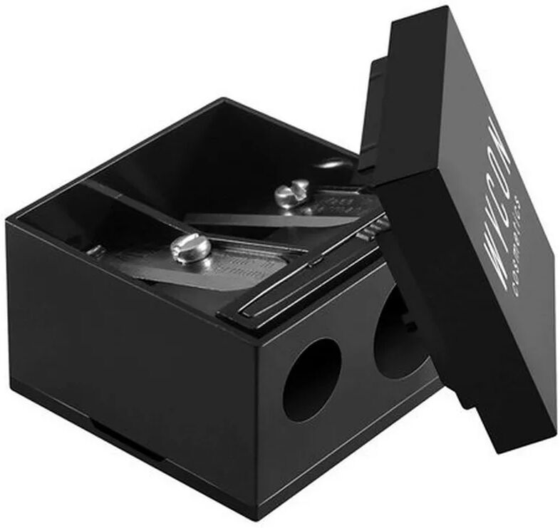 WYCON - Professioneller Doppel-Spitzer, Metallgrau