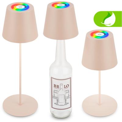BRILONER LEUCHTEN LED Tischleuchte "CALIDA", beige, Leuchten, LED Tischleuchte
