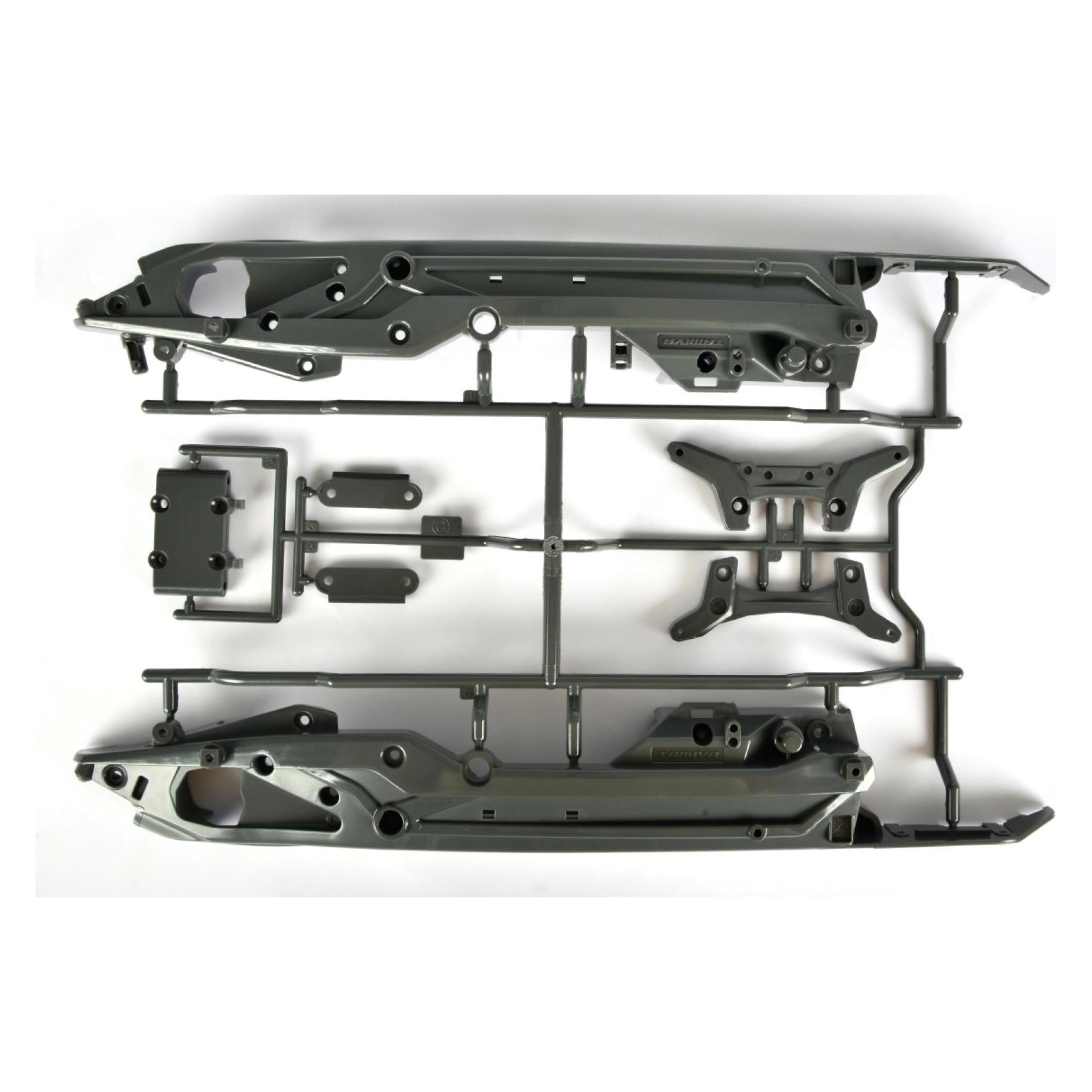 Tamiya DT03 C-Teile Chassis/Dämpferbrücken (319000626)
