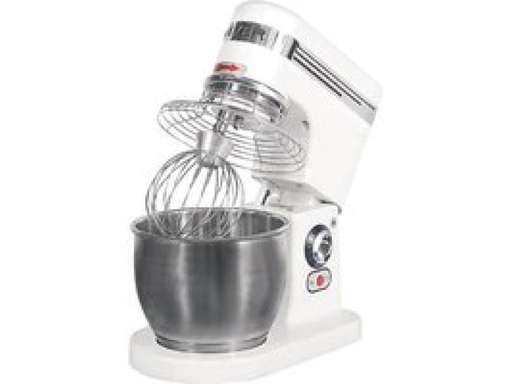 Batteur Mélangeur Professionnel à 3 Vitesses - Cuve 5 L ou 7 L - PizzaGroup - Blanc - l380- L1- P240- h380