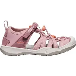 KEEN Kinder Sandalen MOXIE SANDAL C-NOSTALGIA ROSE/PAPAYA PUN, Größe 25 in Pink Pink