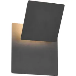 Wandleuchte LED MIO schwarz (BH 18x18 cm) - schwarz - BH 18x18 cm