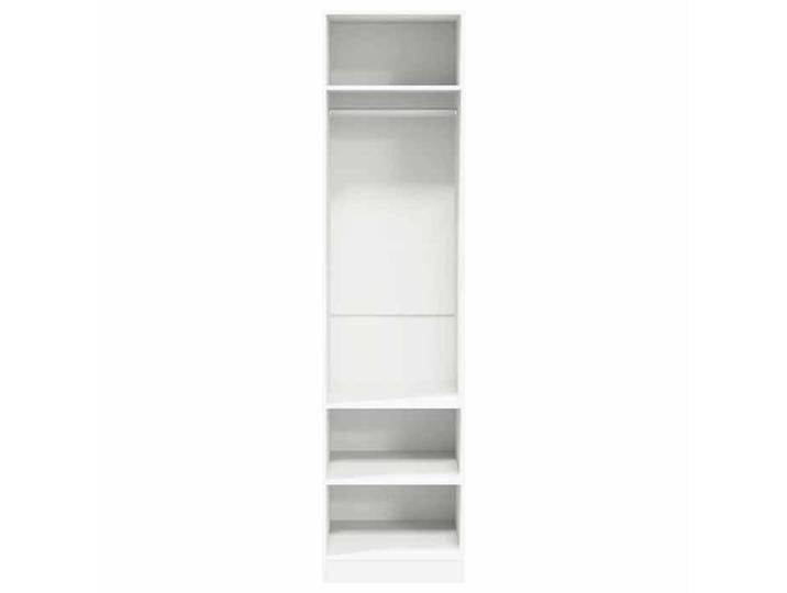Magnifique Garde-robe Blanc 50x50x200 cm Bois d'ingénierie - design polyvalent - pour maison - Blanc 43 kg 2026_383108