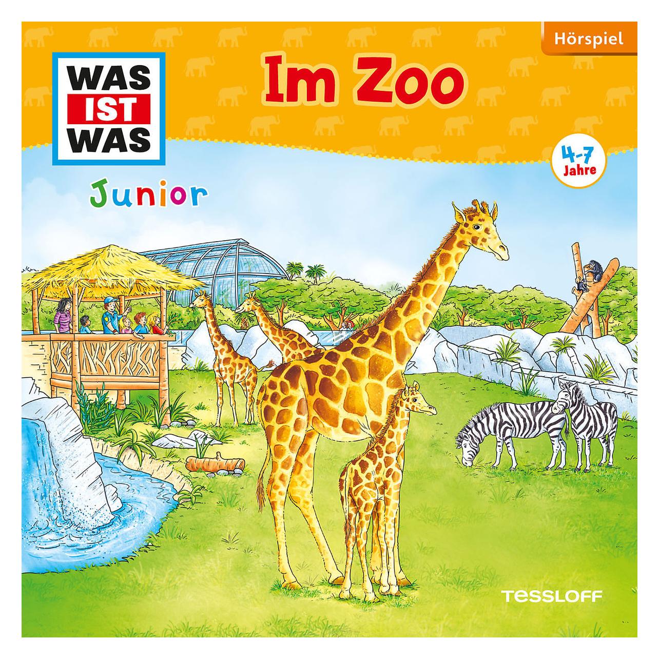 Karussell Was ist Was JUNIOR - Im Zoo (Butz Buse, Frank Casaretto, Marcus Morlinghaus, Sebastian Hassler, Stefan Lohr, Deutsch) (886279-8)