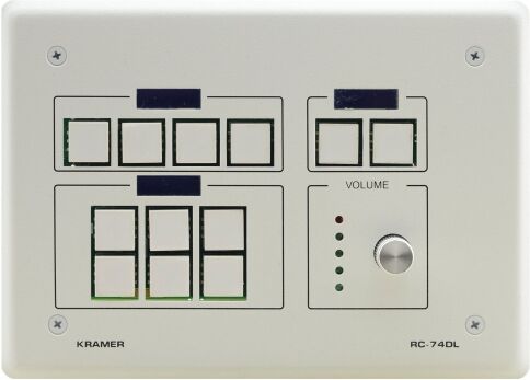 Kramer Germany Kramer RC-74DL/W Medien-Raumsteuerung, weiß
