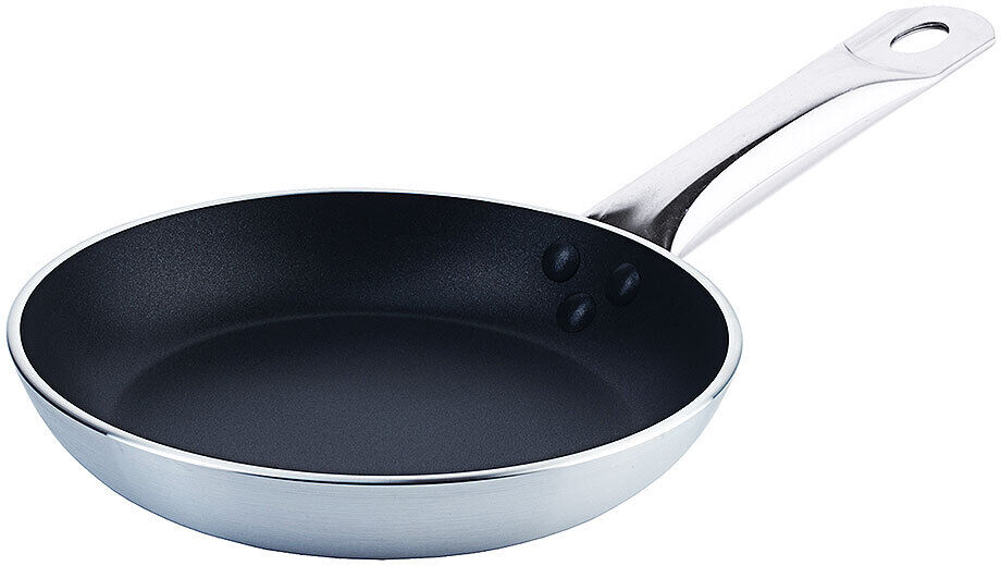 Contacto Padella Antiaderente 20 cm Manico Inox Alluminio Imbutito