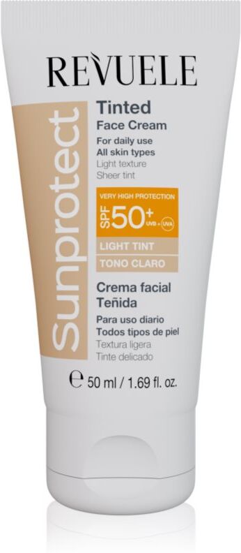Revuele Sunprotect Tinted Face Cream tönende Schutzcreme SPF 50+ Farbton Light Tint 50 ml