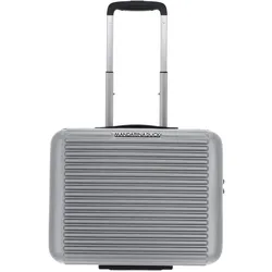 Mandarina Duck Tank Case Pilot Trolley, Koffer, Silber