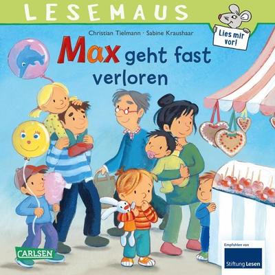 LESEMAUS 19: Max geht fast verloren, Taschenbuch von Christian Tielmann, Carlsen, 978-3-551-08320-3