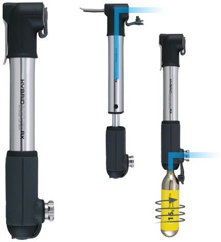 Topeak Hybridrocket Rx Hånd- Og Co₂-Pumpe – 11 Bar