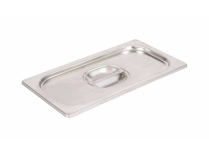 ProChef GN-Deckel 1/2 glänzend Deckel für Behälter – GN-Behälter/Gastronormbehälter – chromnickel-stahl