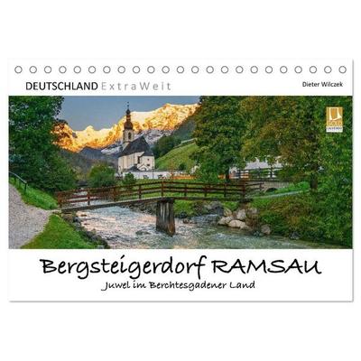 Bergsteigerdorf RAMSAU - Juwel im Berchtesgadener Land (Tischkalender 2027 DIN A5 quer), CALVENDO Monatskalender