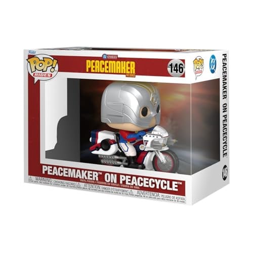 Funko Pop! Ride Peacemaker op de Peacecycle #146 vinyl figuur