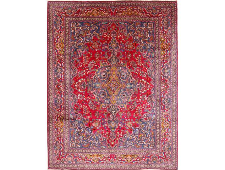 Mashhad Teppich 296x384 Handgeknüpft Orientteppich Perserteppich Wolle