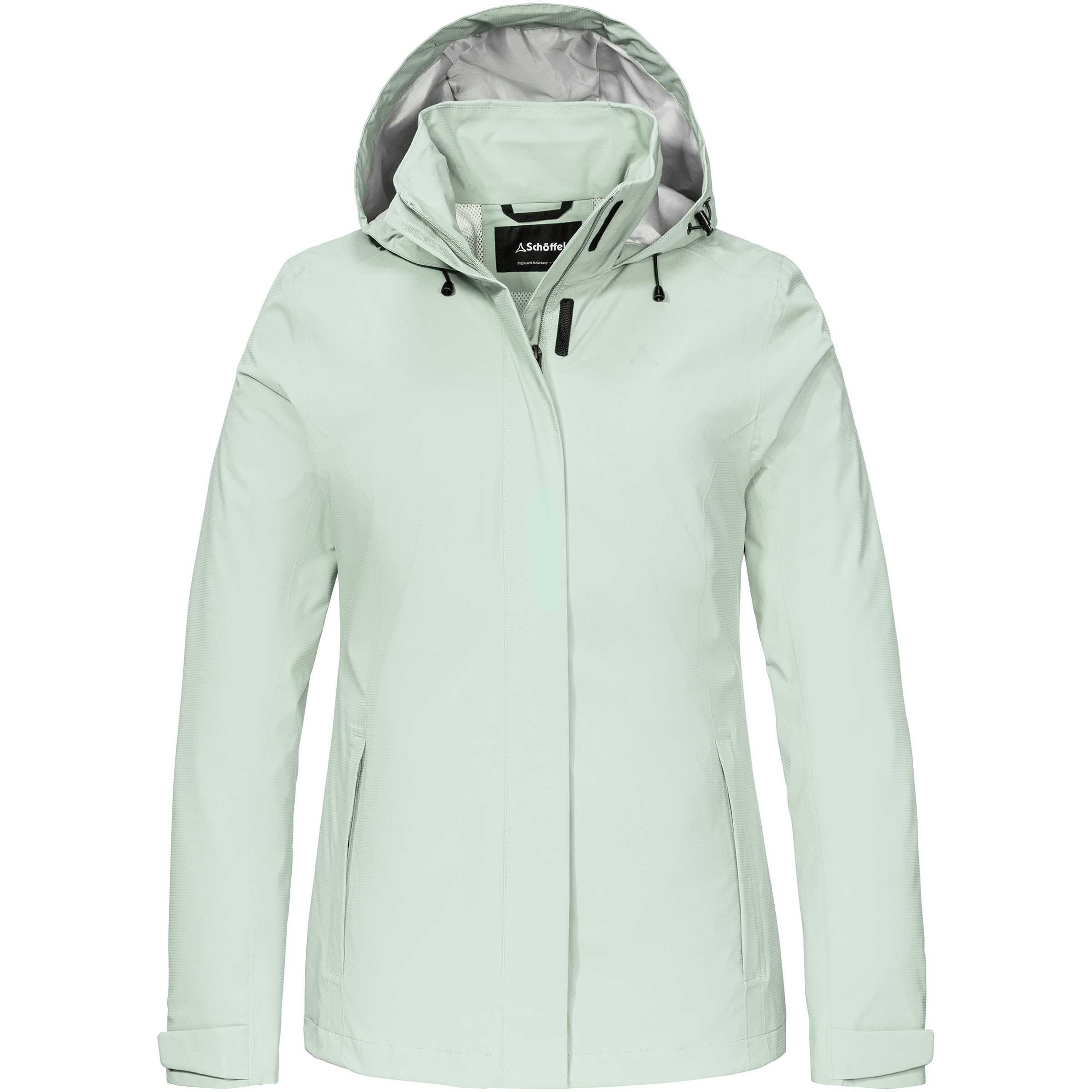 Schöffel Gmund Damen Regenjacke gruen Größe 3XL Trekking Wasserdicht Wasserabweisend