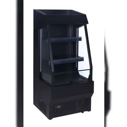 Schwarzer Kühlschrank für Impulskäufe 165L - 7090.0005 COMBISTEEL