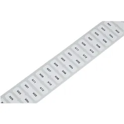 Wago, Etiketten, Klemmenmarkierung ge Serie 210 RM=15mm 210-806/000-002
