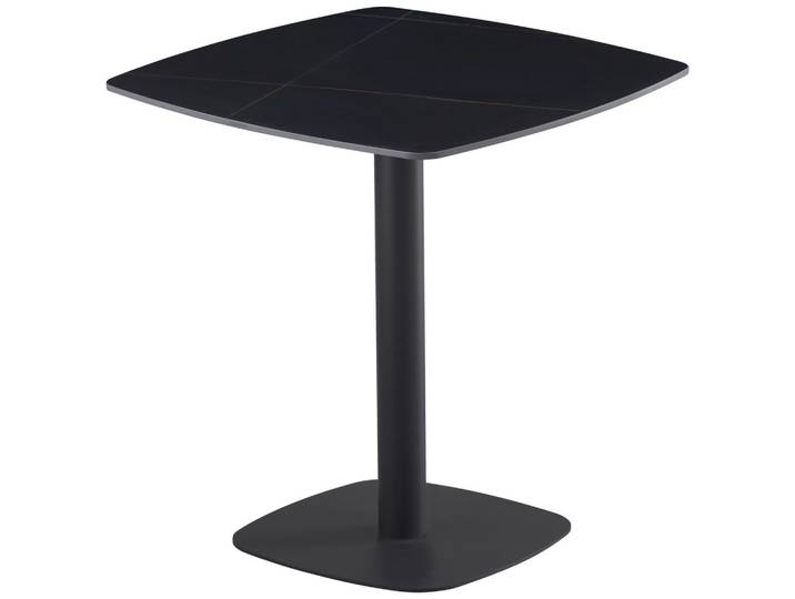 Bistrotisch Metall, Keramik 70/70/75 cm