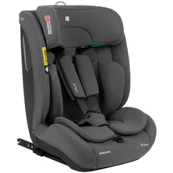 Kikka boo Kindersitz i-Flit i-Size (76-150cm) Isofix Kopfstütze verstellbar SPS dunkelgrau