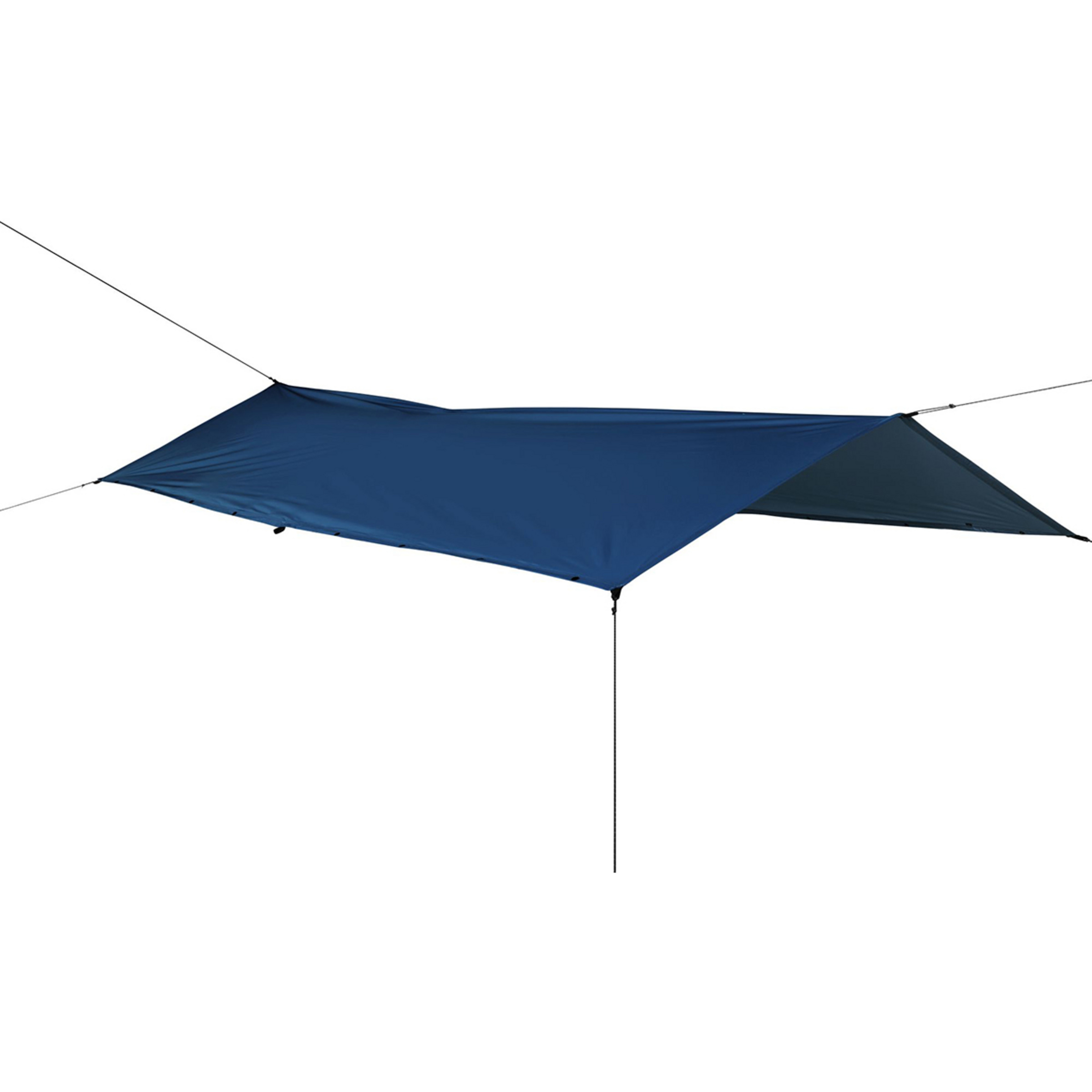 Sea to Summit Nylon Tarp Poncho Regenjacke blau Camping Klein verpackbar Wasserabweisend