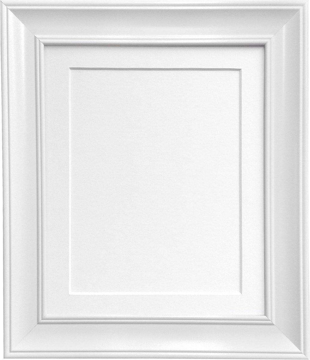 Witte Fotolijst met Passe-Partout voor A4 Foto