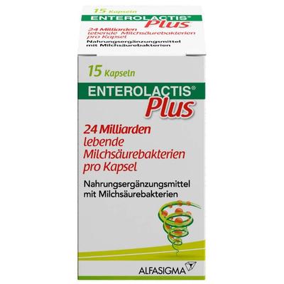 Enterolactis Plus Kapseln 15 St