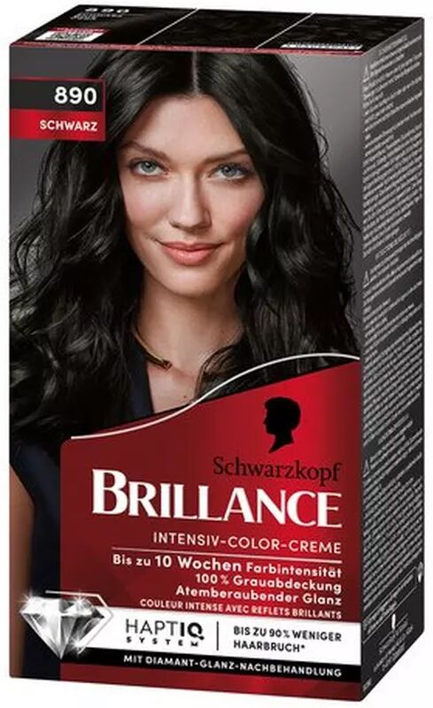 BRILLANCE - Intensiv-Color-Creme, Intensive, 1 Stück, Schwarz