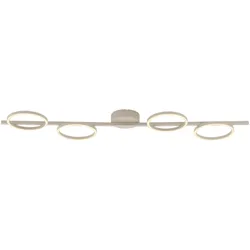 Schöner Wohnen-Kollektion LED Deckenleuchte MINI RITUS sandton dimmbar Memory