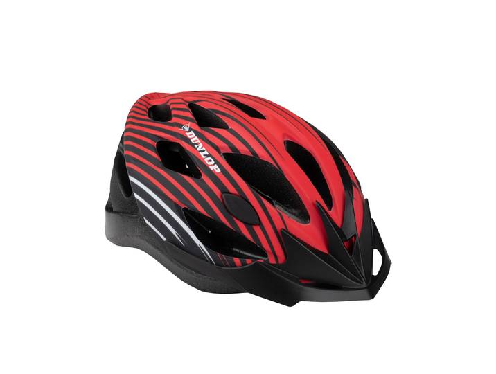 Velohelm DUNLOP 55 - 58 cm rot