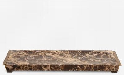 Uttermost Marble Tray Crest
