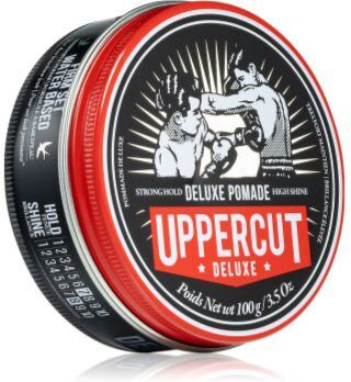 Uppercut Deluxe Pomade Creme styling para cabelos para homens 100 g. Pomade