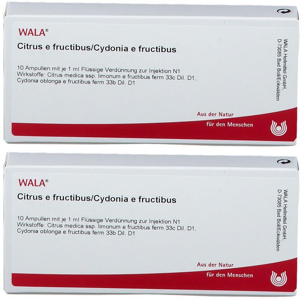 Citrus E FRUCTIBUS/Cydonia e fructibus Ampullen 2x 2x10x1 ml