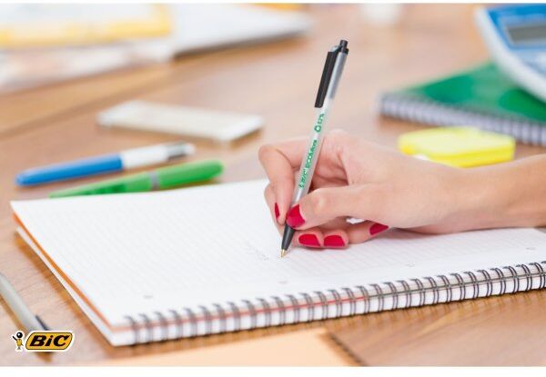 Bic Ecolutions Clic Stic Kuglepen   Sort