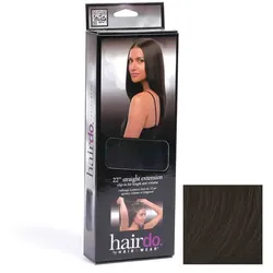 Hairdo Haarteil Clip in Straight Extension R2 ebony black 55 cm