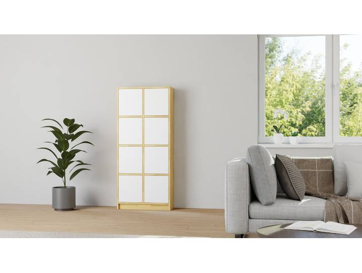 Maßgefertigtes Highboard Buche Natur geölt