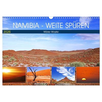Namibia - Weite spüren (Wandkalender 2026 DIN A3 quer), CALVENDO Monatskalender