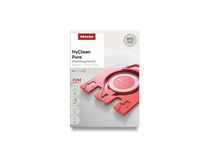 MIELE Staubfilter HyClean Pure FJM 4 Stück , rot (grau), Filterkartuschen, Staubfilter