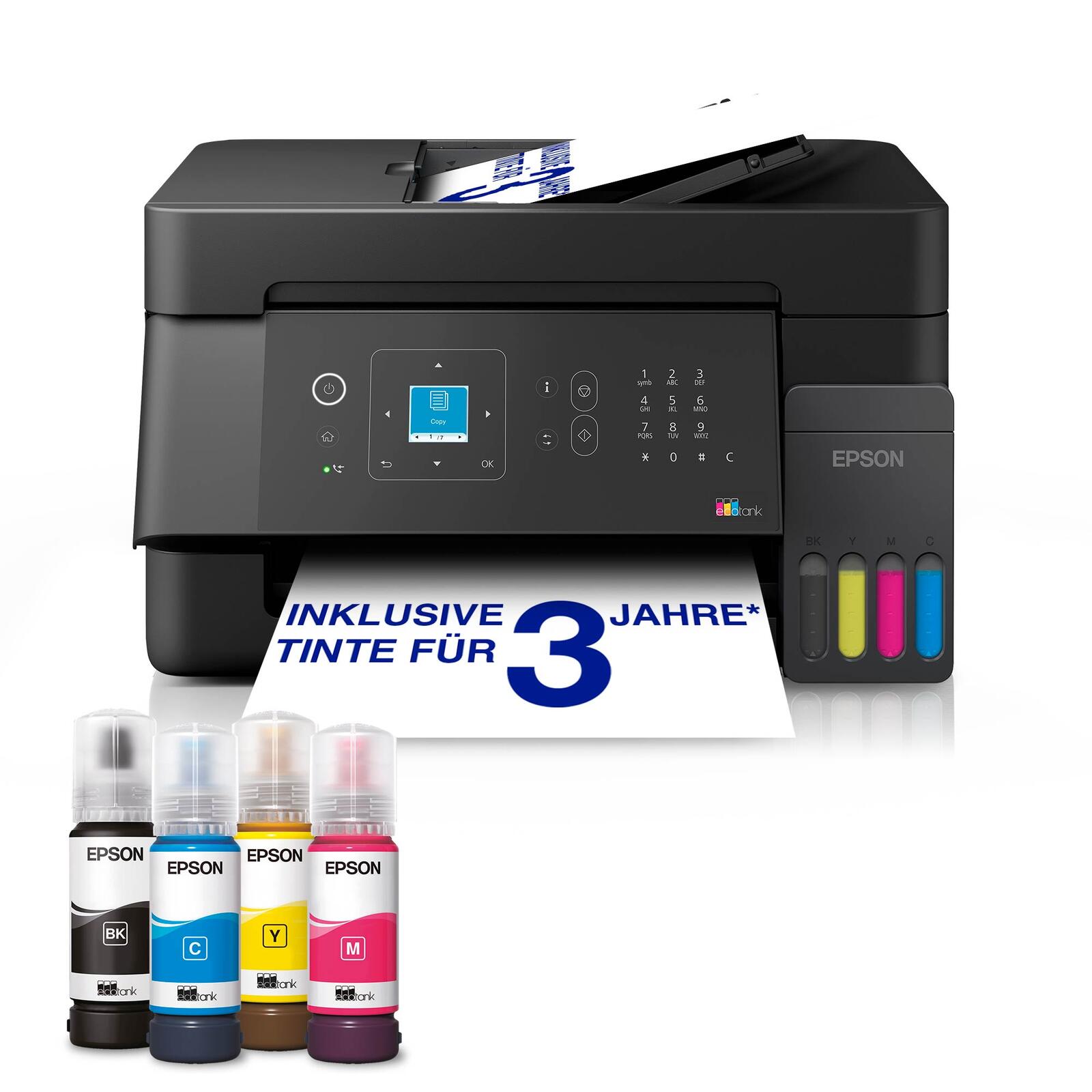 Epson EcoTank ET-4900 A4-Tintentank-Multifunktionsdrucker C11CL59402