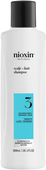Nioxin Professionals Shampoo Scalp Hair 3 Colored Dry Damaged Hair 300 ml