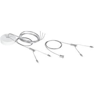 LEDVANCE LEDVANCE Leuchten-Halterung Suspension Kit, weiß, Seilabhängung für  IndiviLED Leuchten
