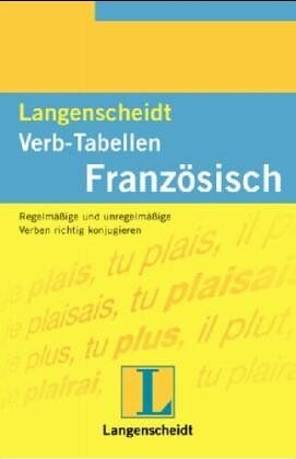 Rainer Vollath - Langenscheidts Verb-Tabellen, Französisch - Preis vom 05.10.2026 03:47:11 h