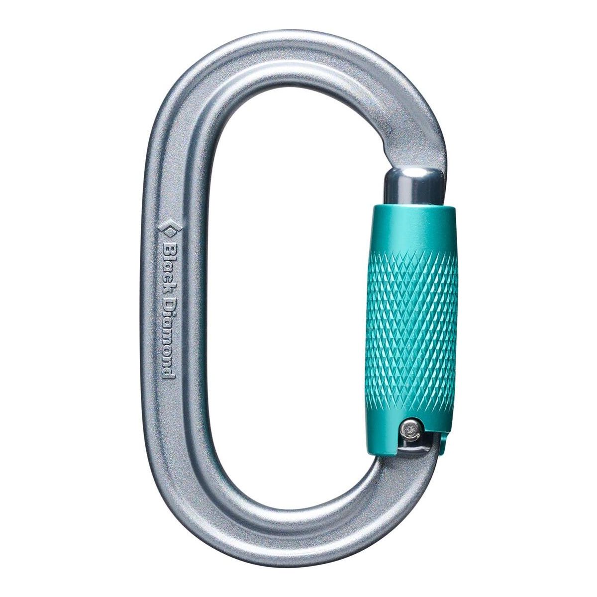Black Diamond Oval Triple Lock Carabiner polished (0013) ALL BD2102090013ALL1