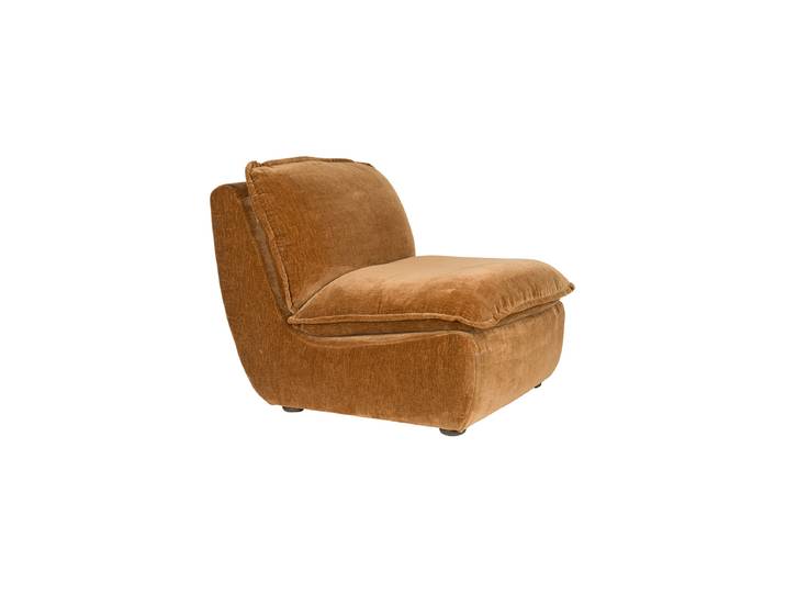 Design Loungesessel „Radley“ Cognac Dutchbone