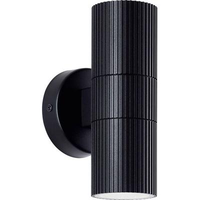 Brilliant Außenwandleuchte 40921/06 LED-Außenwandleuchte LED GU10 10 W Schwarz